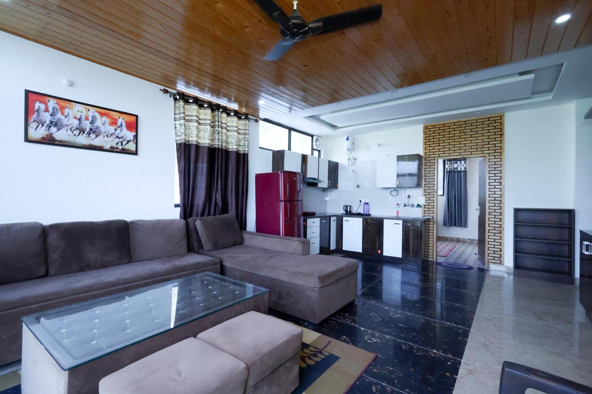 Cozy Heavenn 2Bhk I Kasauli I Mountain View 93O68I282O 아파트 외부 사진